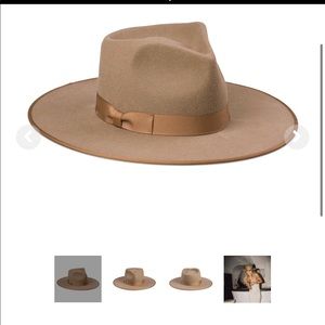 Lack of color teak rancher hat